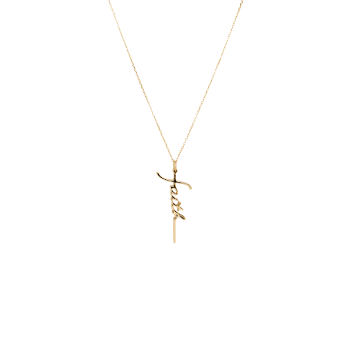 Faith Pendant Necklace