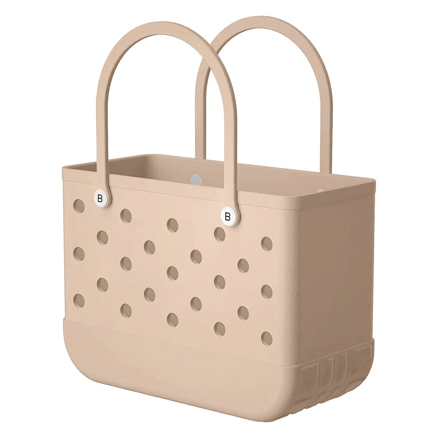 Rubber Beach Tote Tan